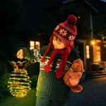 Outdoor Waterproof Garden Pineapple Solar Lights Path Lights - Image 5