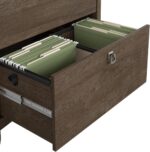 Bush Furniture Salinas 2 Drawer Lateral File Cabinet in Ash Brown - Image 4
