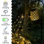 Solar Watering Can Lights Outdoor Decor Hanging Kettle Lantern Light - Image 5