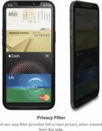 Privacy Anti-Spy Full Cover Tempered Glass Screen Protector for iPhone - Image 2