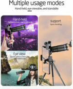 Dragon 36X Mobile Phone Lens Kit With Tripod - Image 13