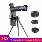 Dragon 36X Mobile Phone Lens Kit With Tripod - Image 3