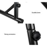 Gardeon Hammock Chair Steel Stand Outdoor Furniture Heavy Duty Black - Image 5