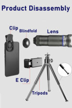 Dragon 36X Mobile Phone Lens Kit With Tripod - Image 18