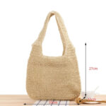 Casual Summer Shoulder Beach Bag - Image 10