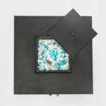 Outdoor Gas Fire Pit Square Dark Brown Wicker Fire Pit Table - Image 3