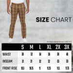 Plaid Slim Fit Trouser Pants SR010 - Image 4