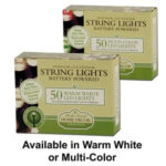 50 LED Battery Operated String Lights